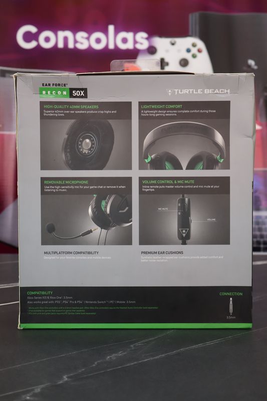 AUDIFONOS TURTLE BEACH RECON 50X WIRED XBOX