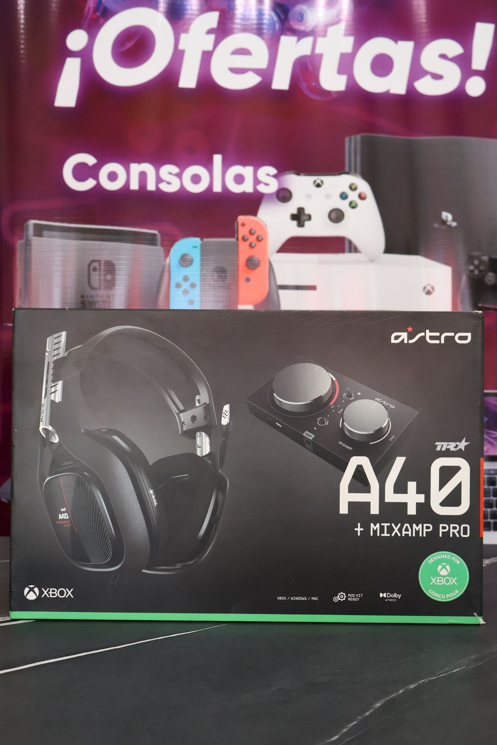 AUDIFONOS ASTRO A40+MIXAMP PRO XBOX