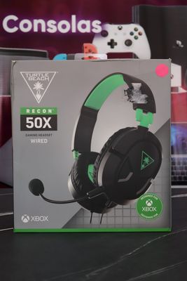 AUDIFONOS TURTLE BEACH RECON 50X WIRED XBOX