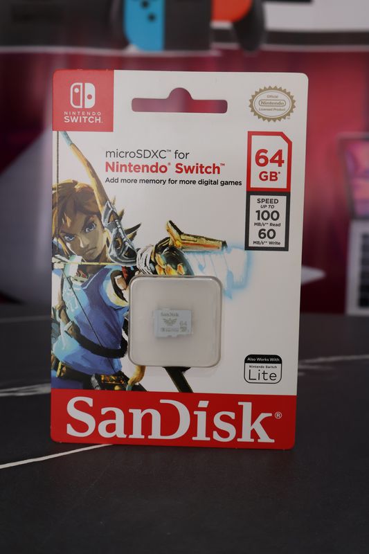 MICROSDXC DE NINTENDO SWITCH DE 64GB EDICION ZELDA