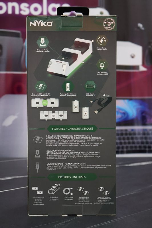 KITS DE CARGA XBOX SERIES Y ONE NYKO