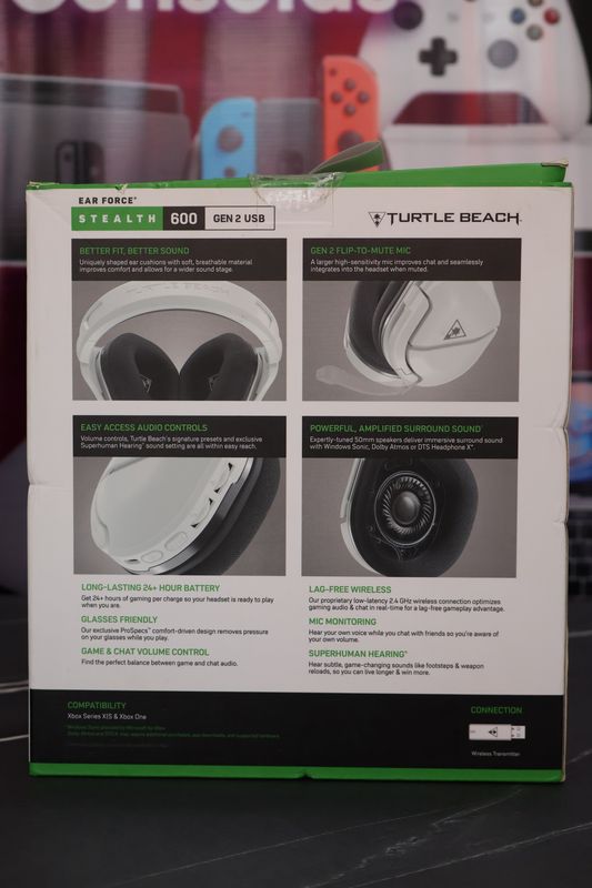 Audifonos turtle beach stealth 600 gen 2  Usb Xbox Edicion Blanco