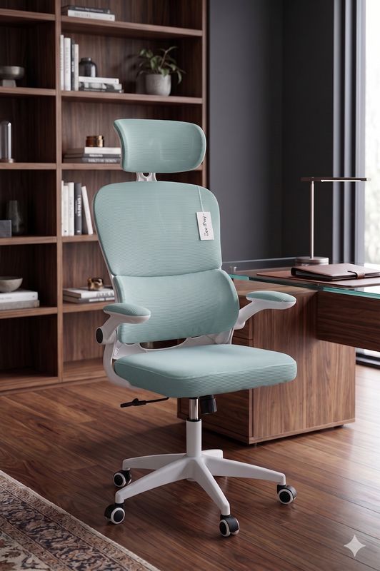 Sillas Ejecutivas Mesh ZoeDay Aqua