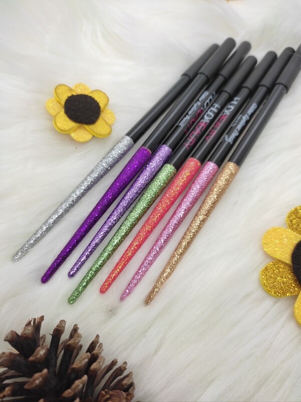 Lapiz de Ojos De Colores con Brillos
