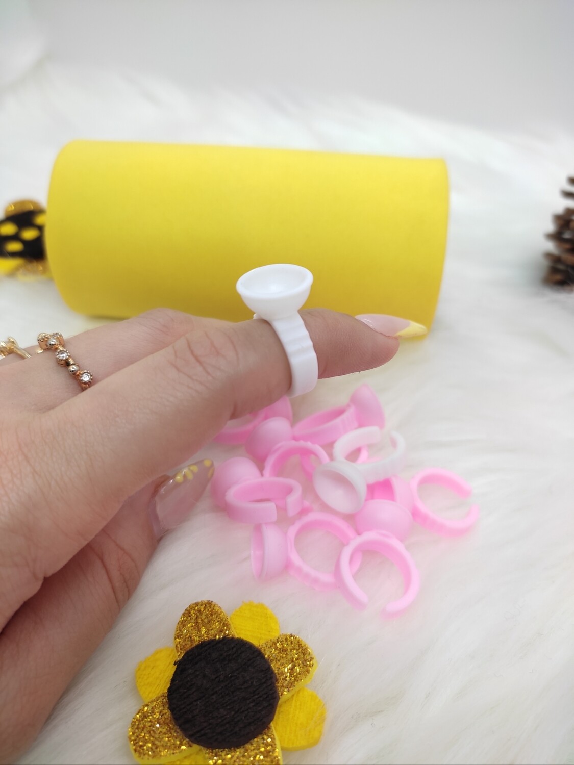 Anillos para pega de Pestañas