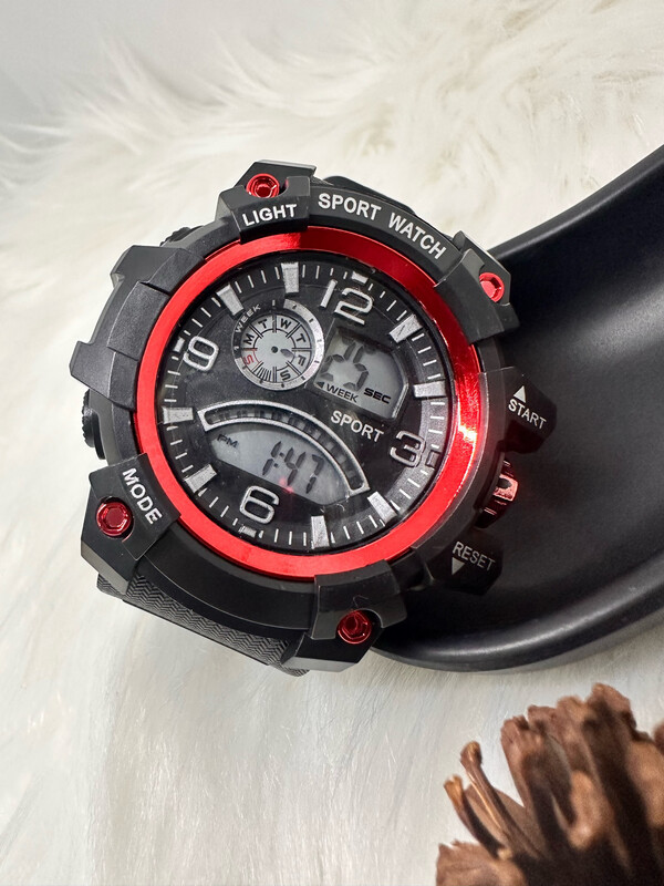 Reloj Deportivo Cromado