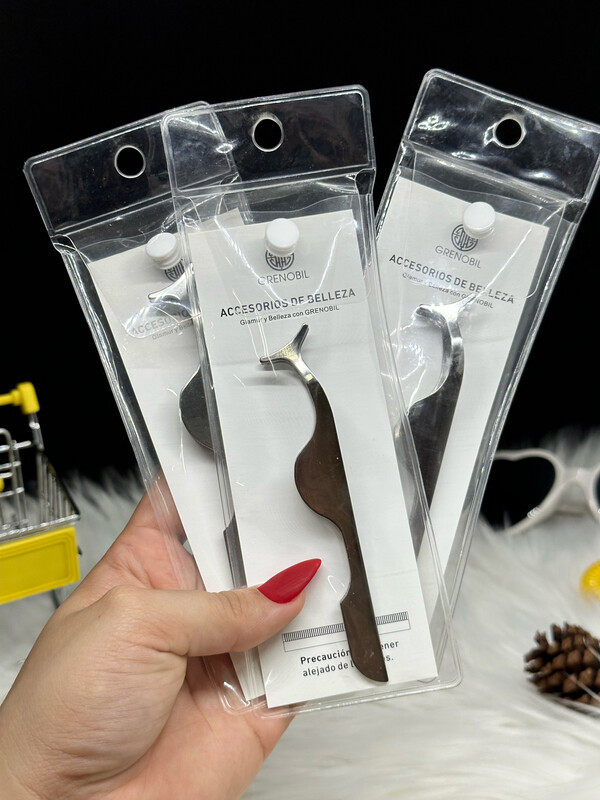 Pinza para Colocar Pestañas Corridas