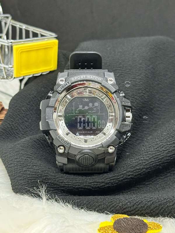 Reloj Deportivo Cromado
