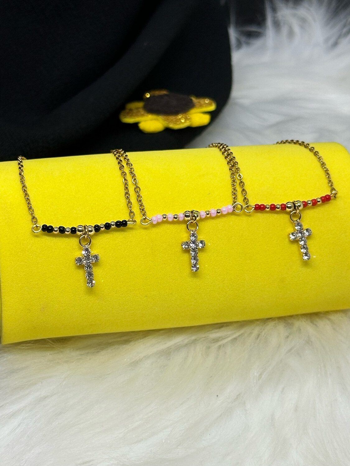 Cadena Choker Cruz