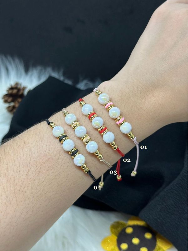 Pulsera Aurora Pearl