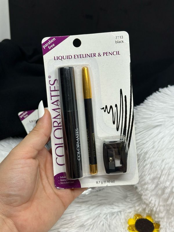 Lapiz de Ojos con sacapuntas y Delineador COLORMATES