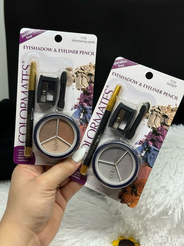 Sombra de Ojos + Lapiz y sacapuntas COLORMATES