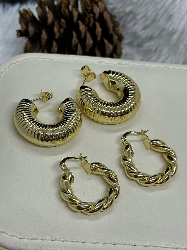 Argollas de Lujo Chunky