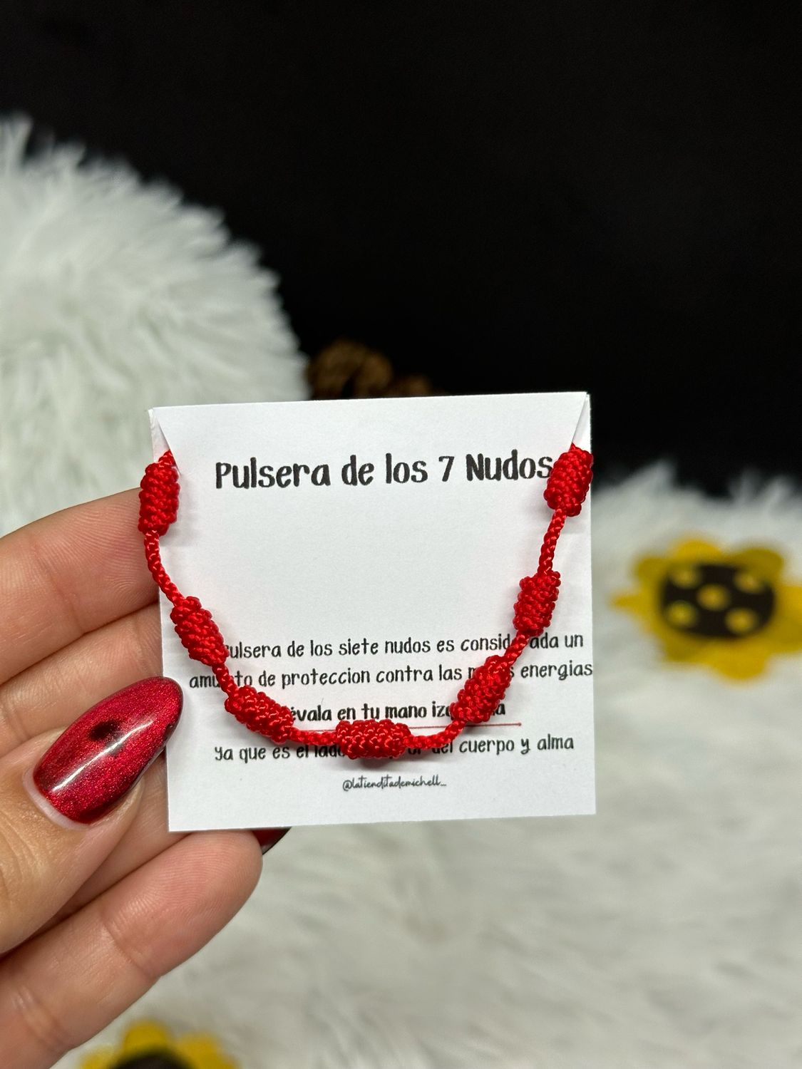 Pulsera Amuleto 7 nudos