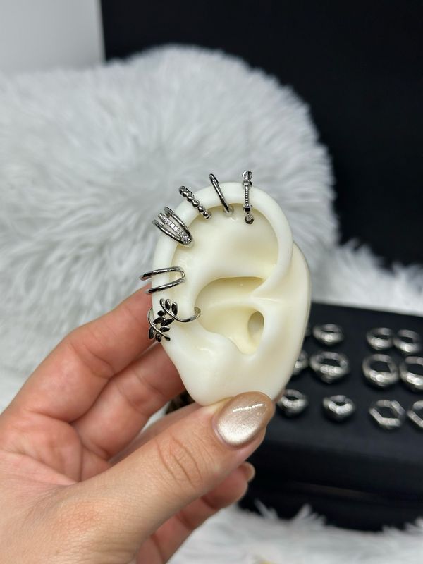 Silver Earcuff