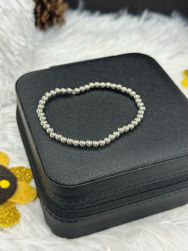 Pulsera Balín Plateada