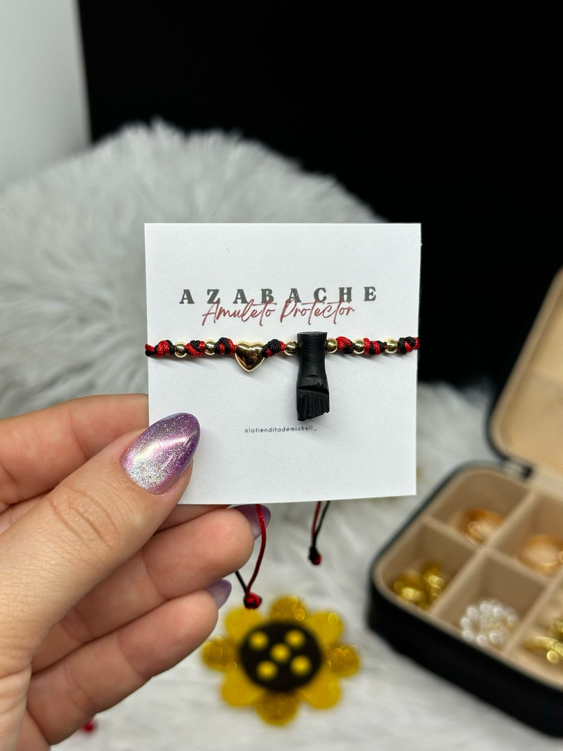 Pulsera Amuleto Azabache
