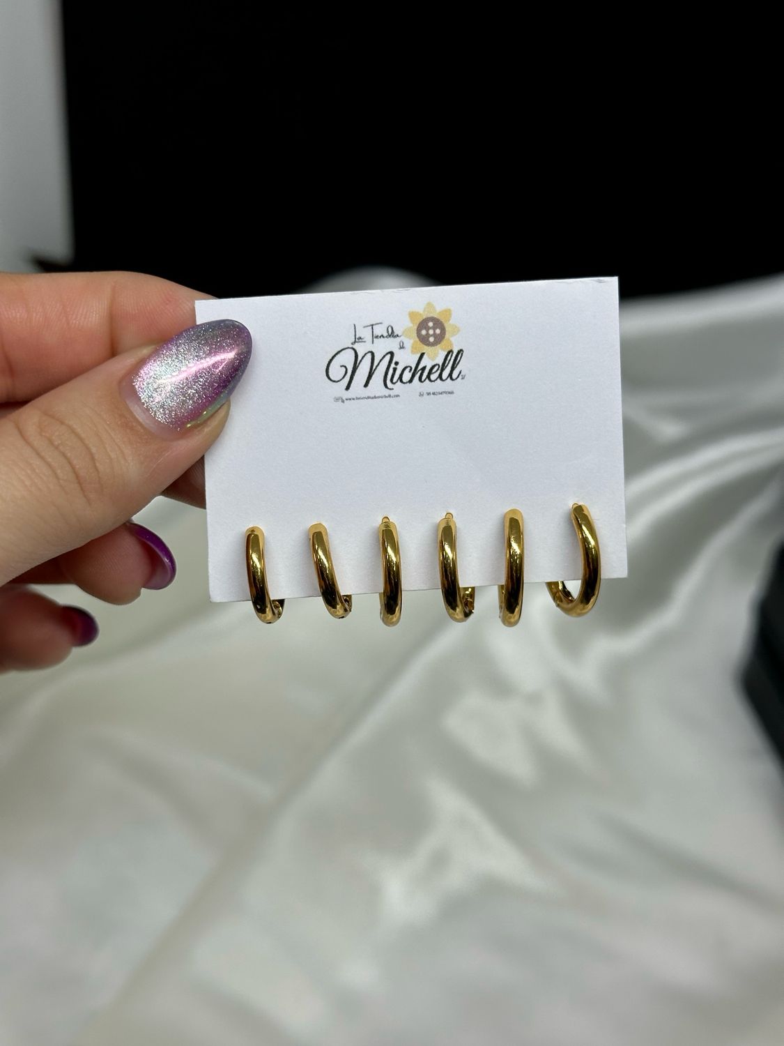 Argollas Lisas Set
