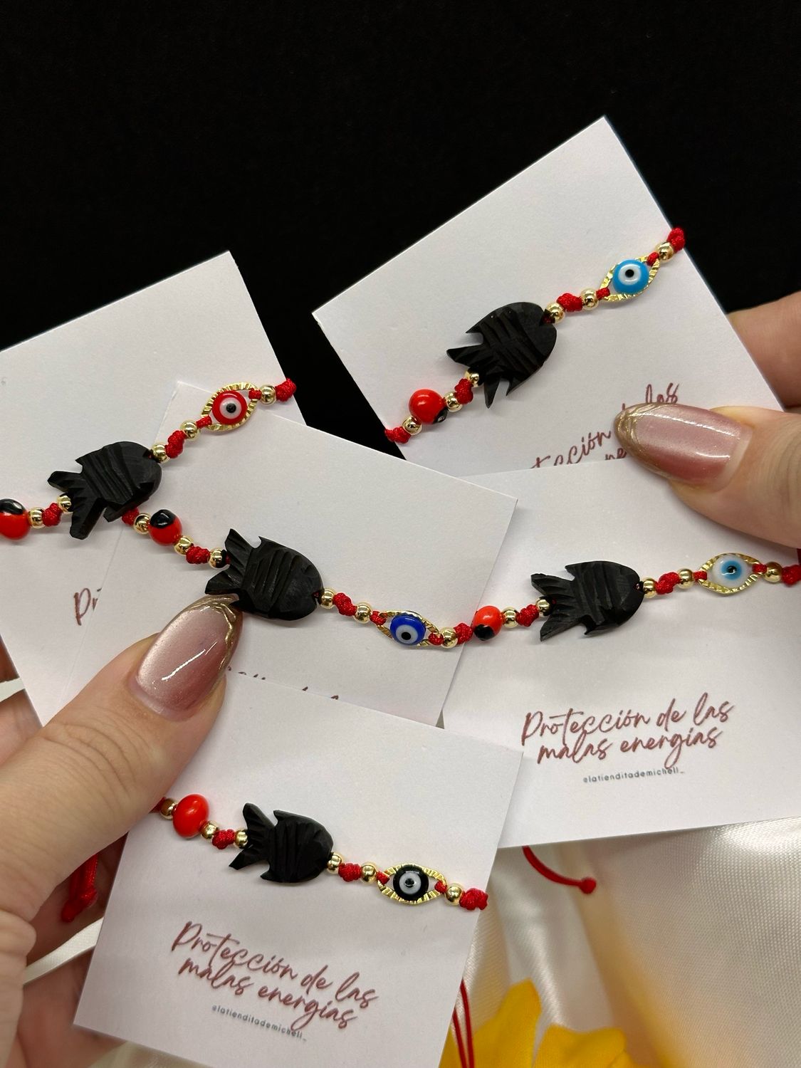 Pulsera Amuleto de Protección Pez