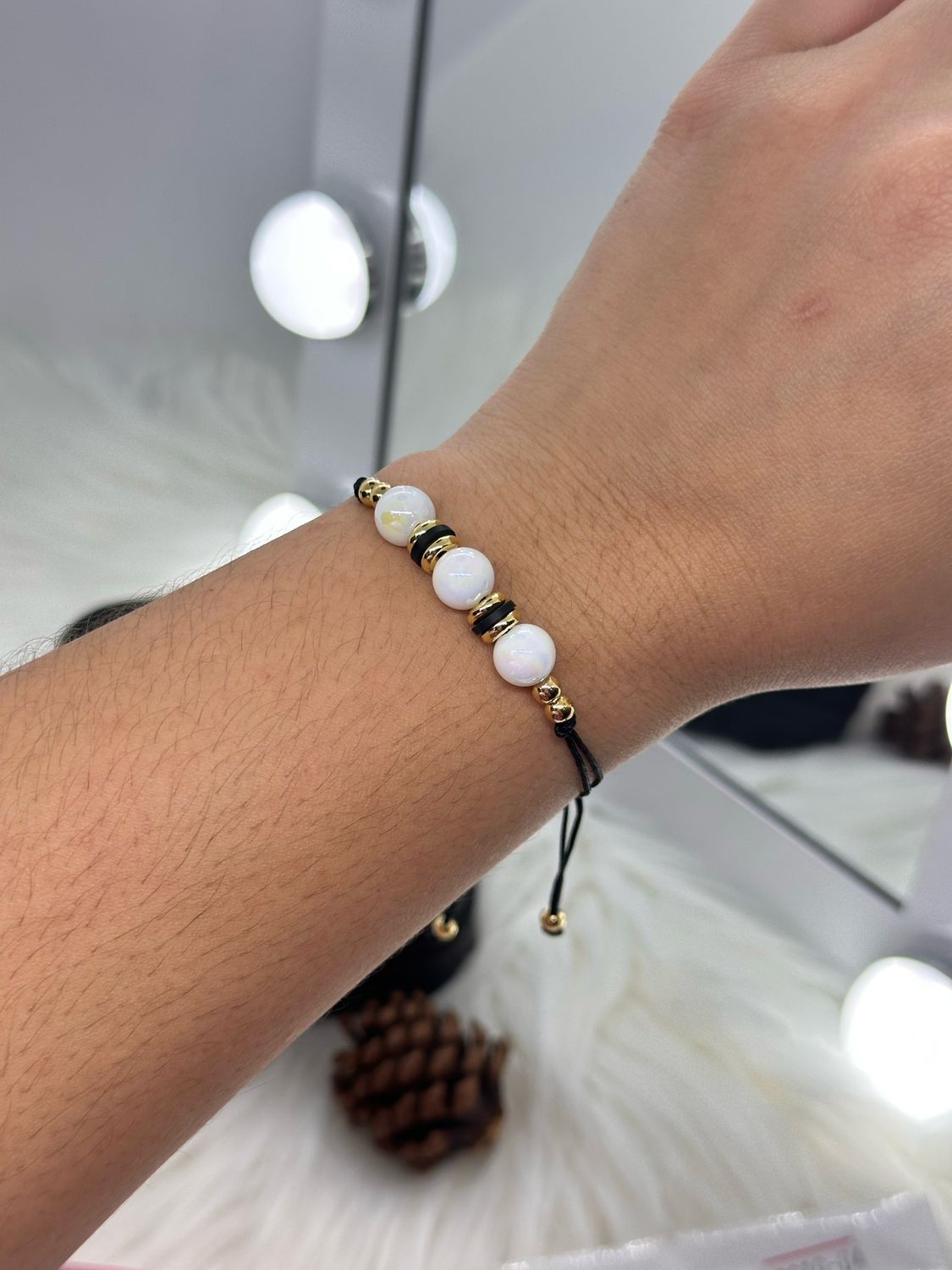 Pulsera Aurora Pearl