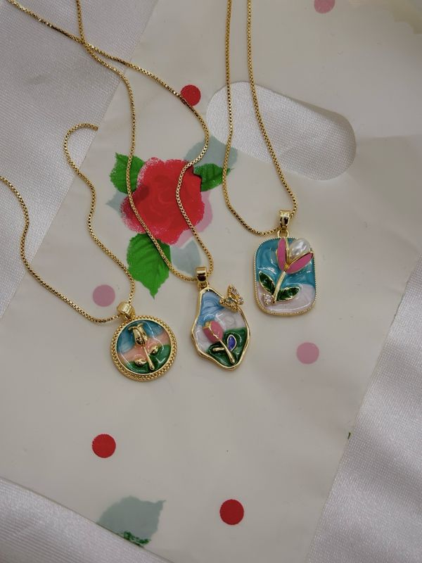 Cadena Dijes Vintage