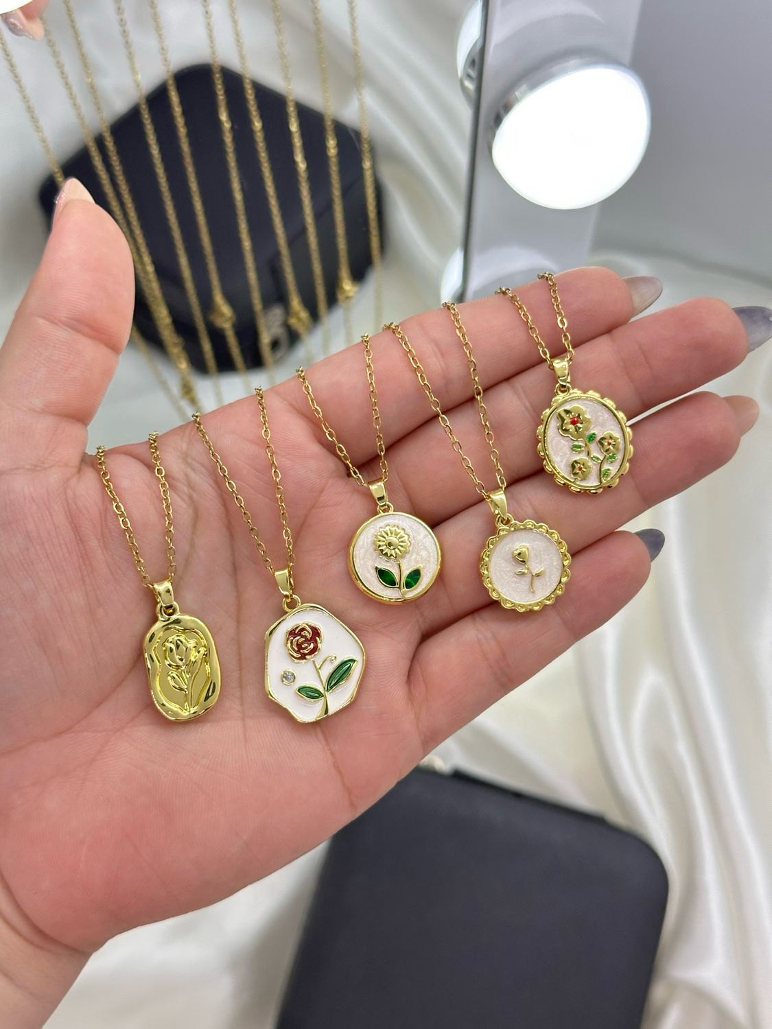 Cadena Dijes Vintage