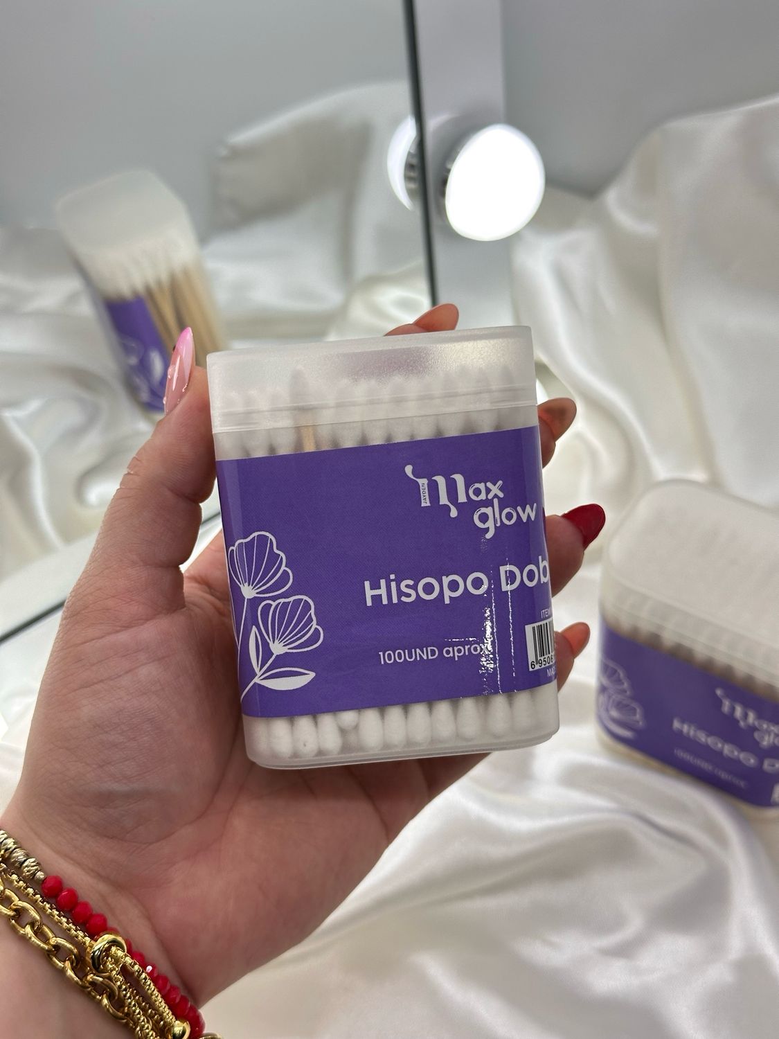 Hisopo Doble Max glow