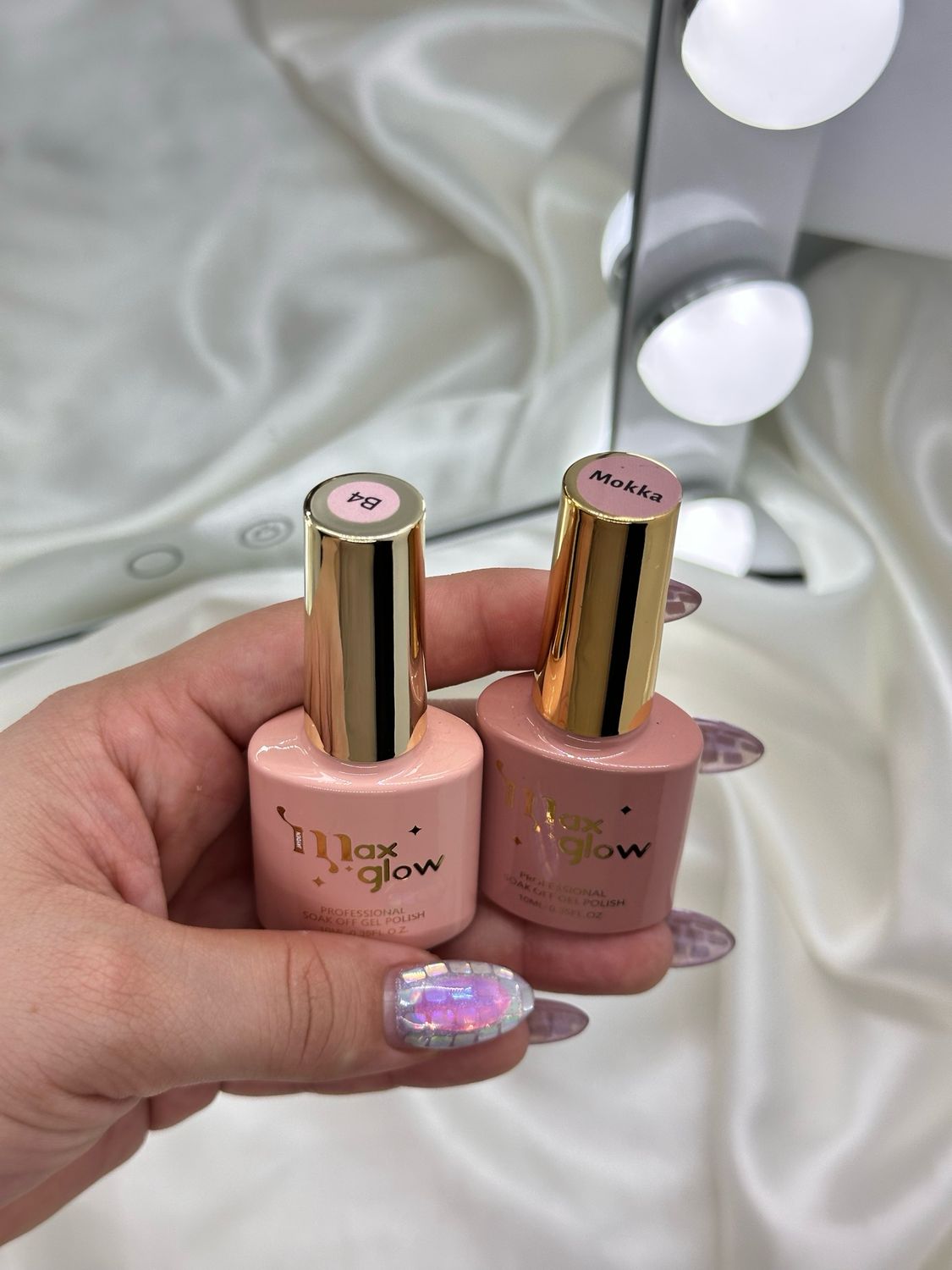 Esmalte Brillo Color Semipermanente Max glow