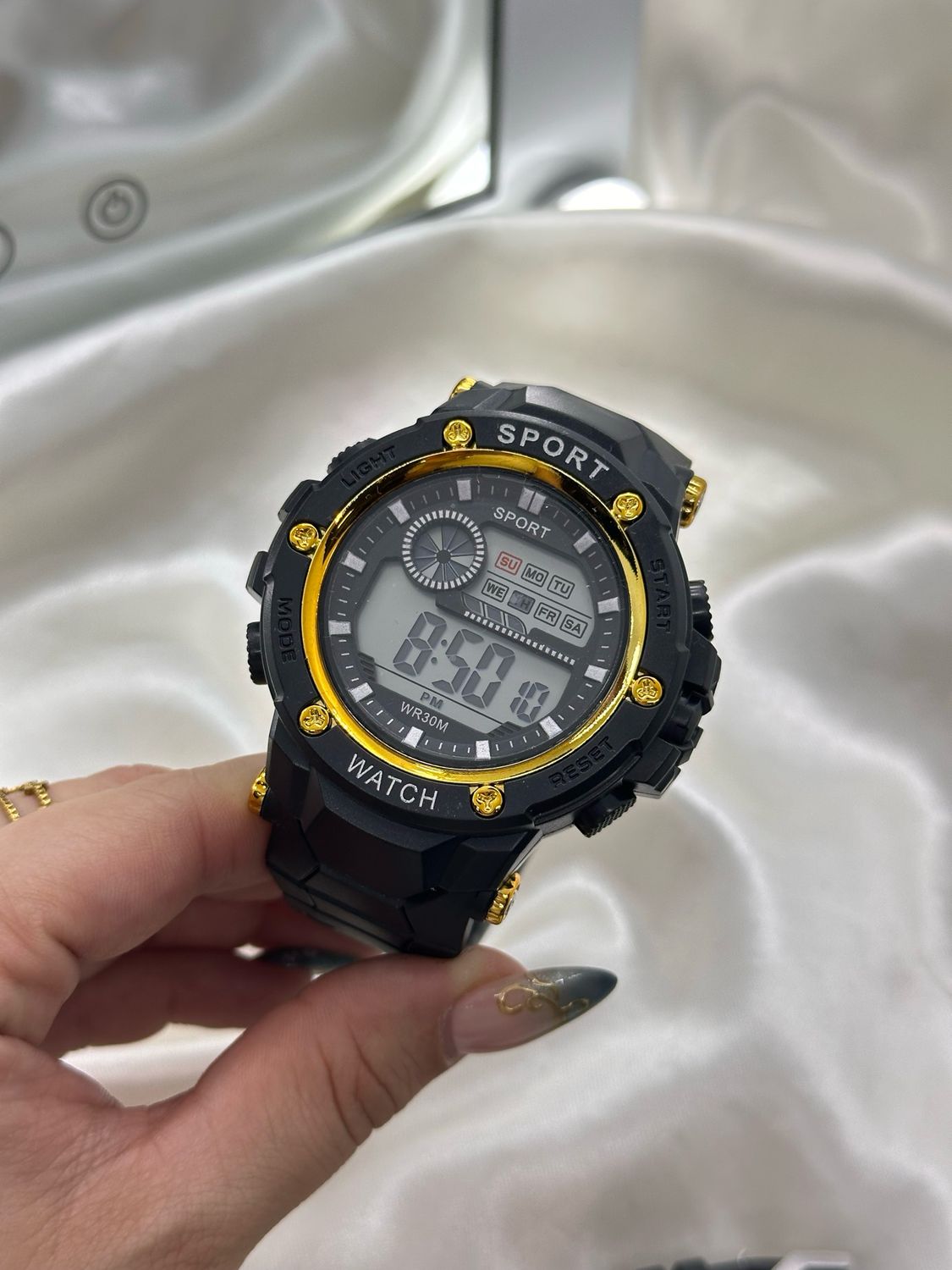 Reloj SPORT WATCH Cromado WR30M