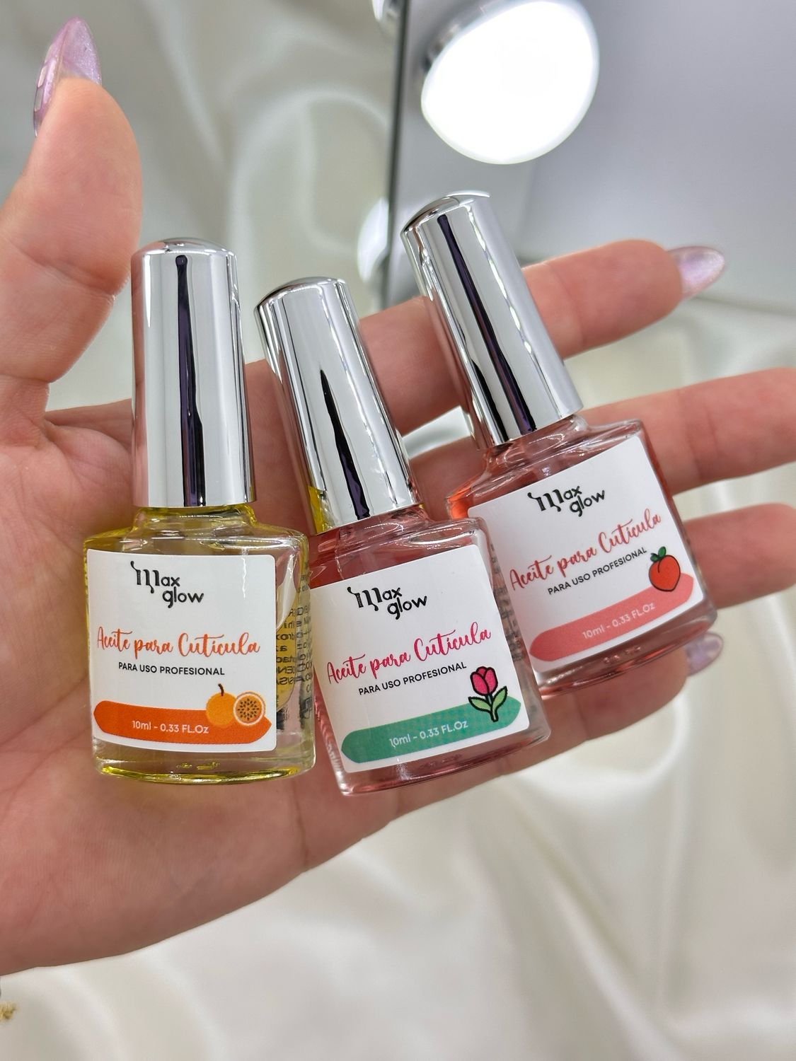 Aceite para Curiculas 10ml Max glow