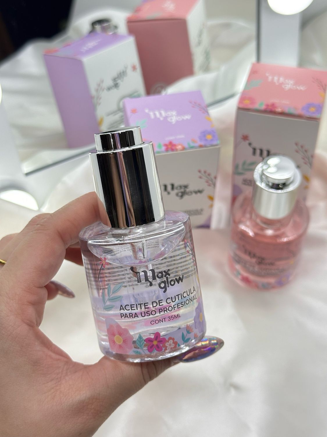 Aceite para Cuticulas 35ml Max glow