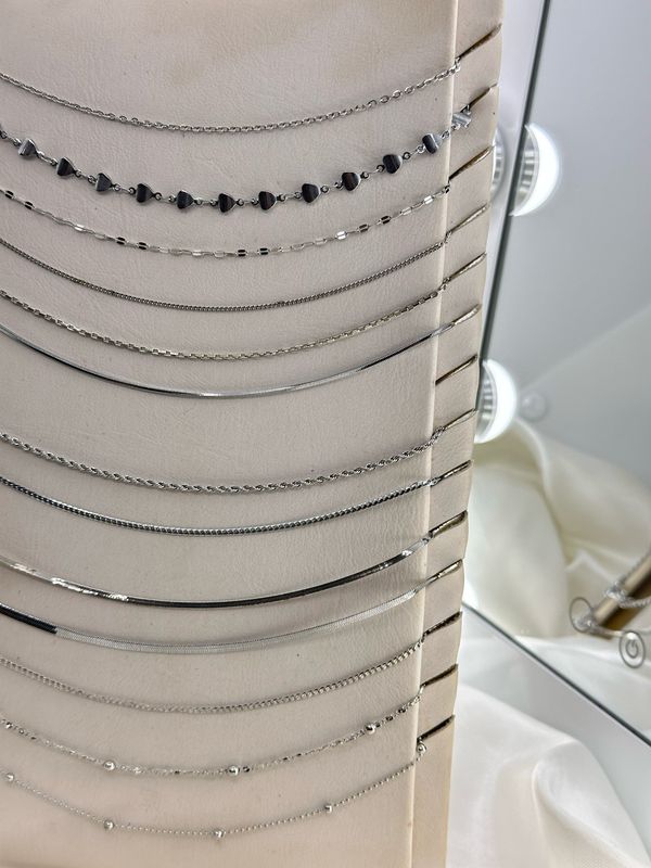 Silver Chain Tex 45cm