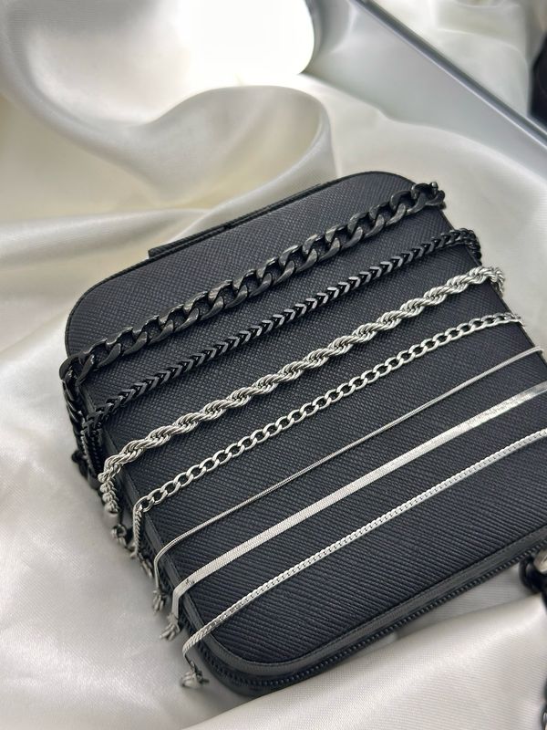 Silver Chain Tex 60cm