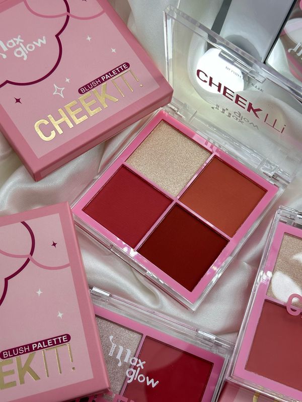 CHEEK IT Max Glow Paleta de Rubor
