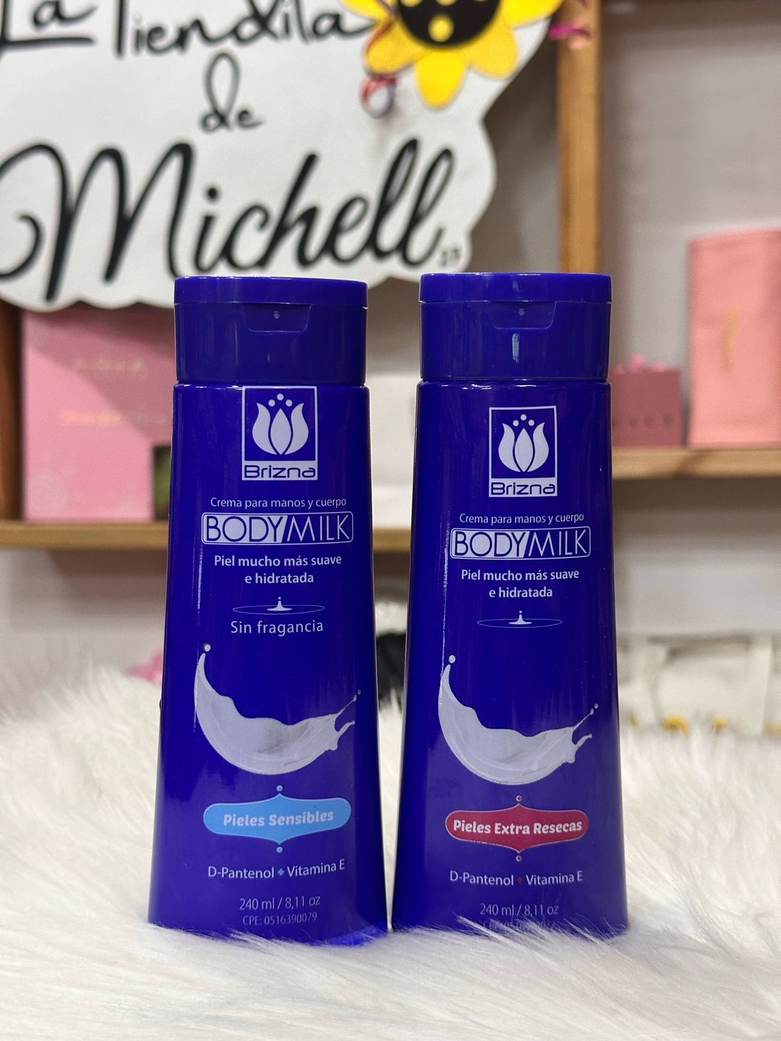 Crema para Manos y Cuerpo BODYMILK Brizna