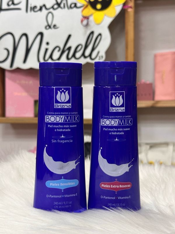 Crema para Manos y Cuerpo BODYMILK Brizna