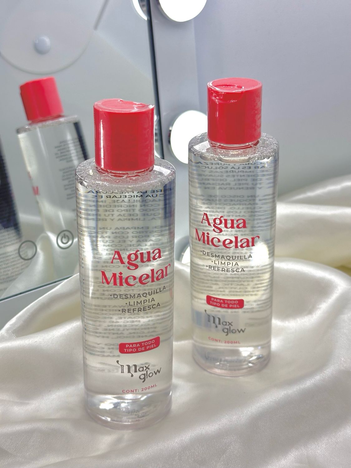 Agua Micelar Max Glow