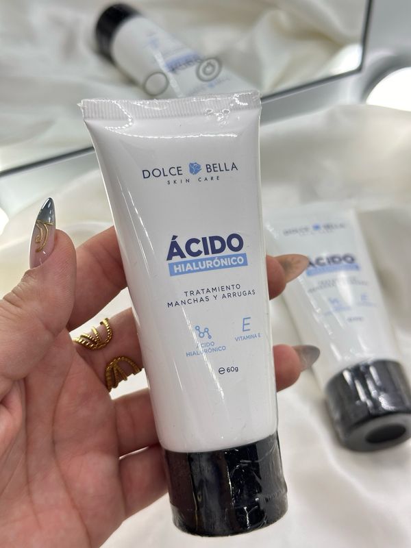 Crema Acido Hialuronico Tratamiento Manchas y Arrugas Dolce Bella