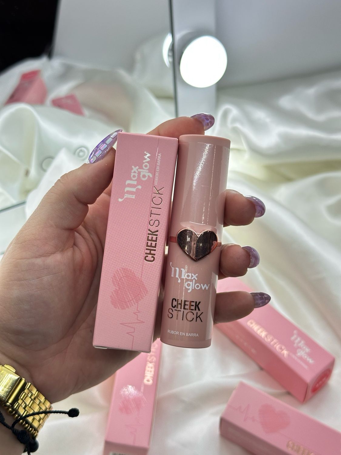 CHEEK STICK rubor en barra Max Glow