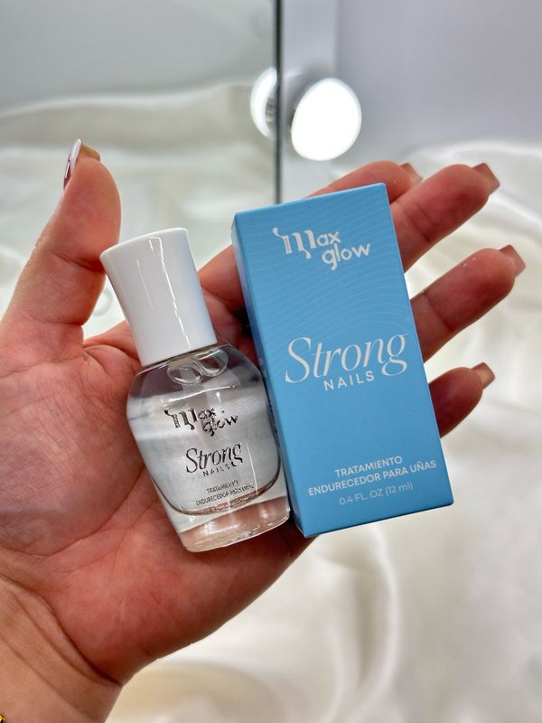 Strong Nails TRATAMIENTO ENDURECEDOR PARA UÑAS Max glow