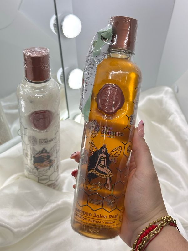 Shampoo y Tratamiento Jalea Real Origen Botanico