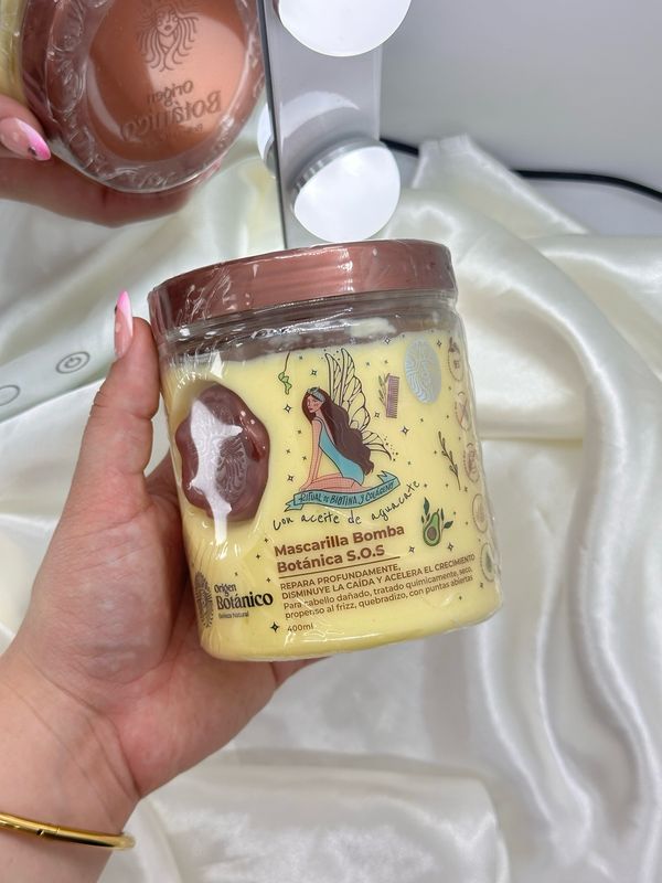 Mascarilla Bomba Botanica S.O.S Origen Botanico