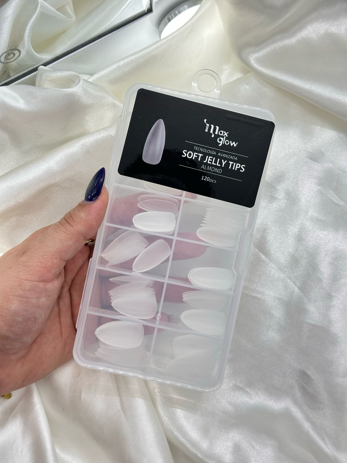 Uñas Jelly Tip X120 TECNOLOGÍA AVANZADA Max glow
