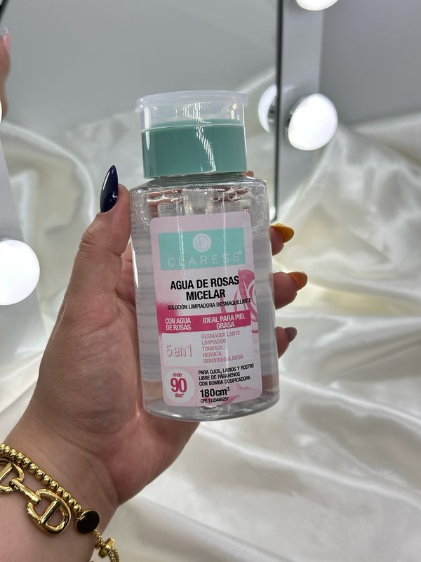 Agua de Rosas Micelar Claress – Limpieza Suave y Seborreguladora CLARESS