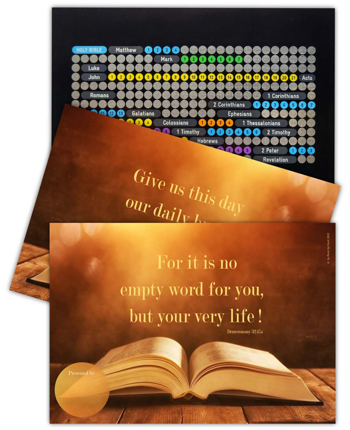 Bible scratch Card - daily bread edition