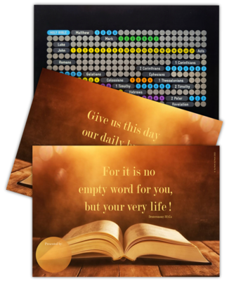 Bible scratch Card - daily bread edition