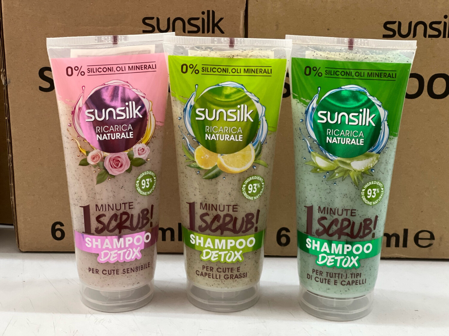 Shampoo Detox Sunsilk Varie Tipologie