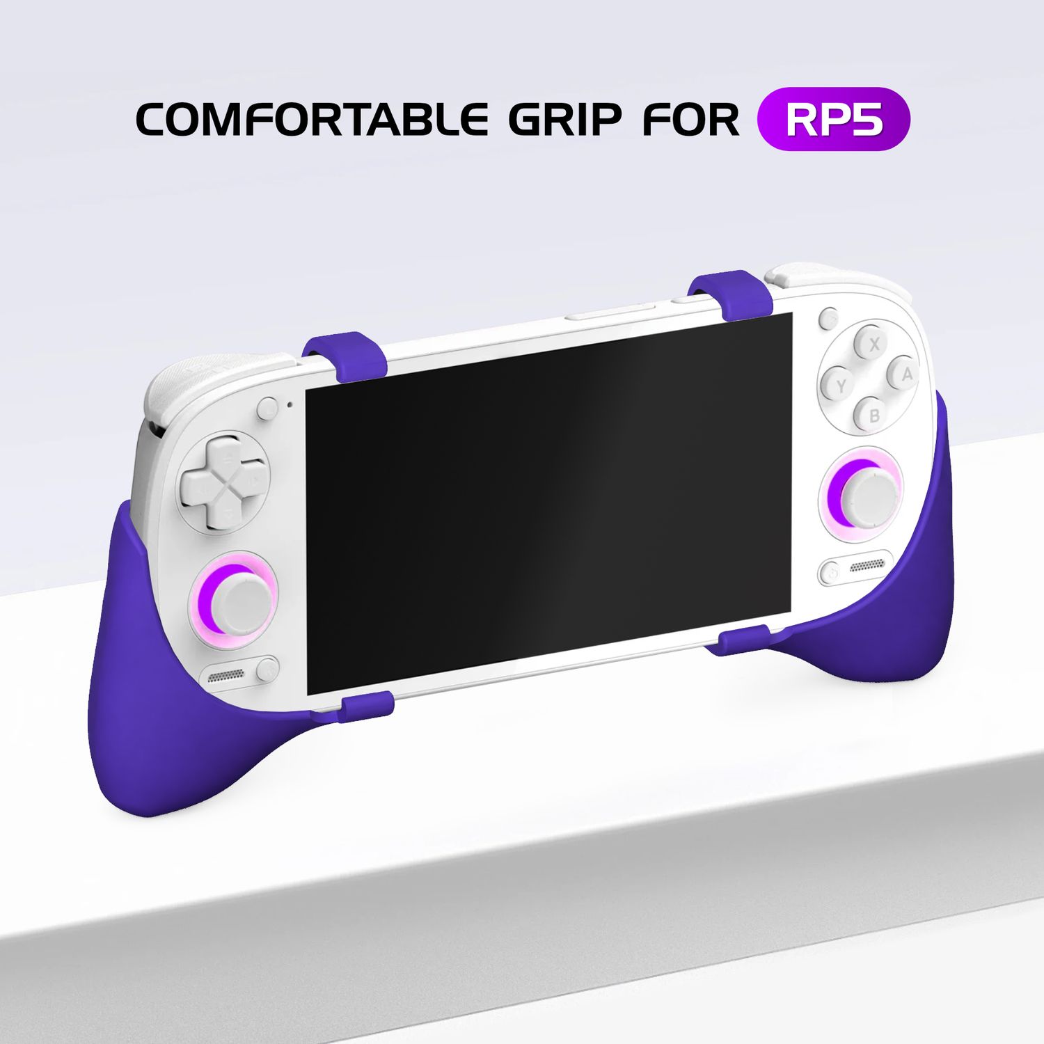 Handheld console grips