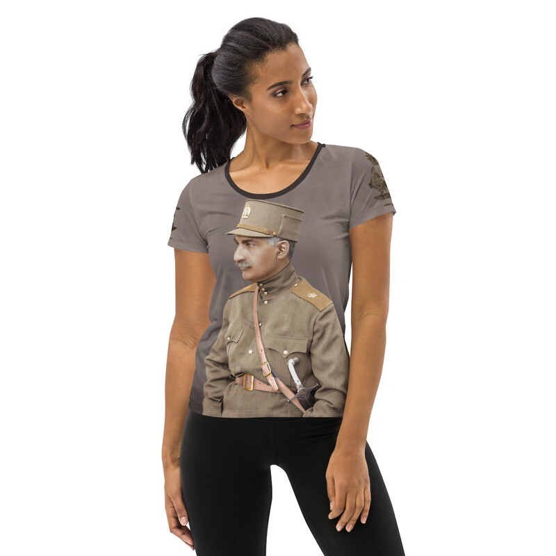All-Over Print Women&#39;s Athletic T-shirt - Reza Shah