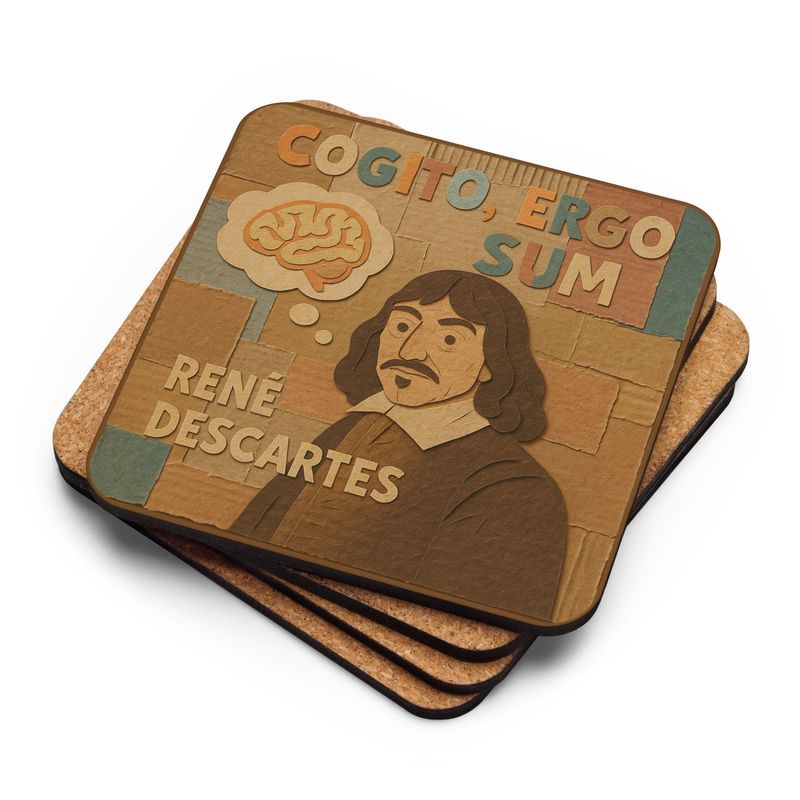 Cork-back coaster - William Shakespeare